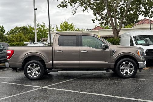 Stone Gray Metallic 2022 Ford F-150 Lariat