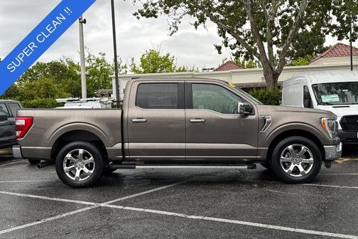 Stone Gray Metallic 2022 Ford F-150 Lariat