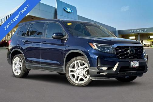 Obsidian Blue Pearl 2024 Honda Passport EX-L