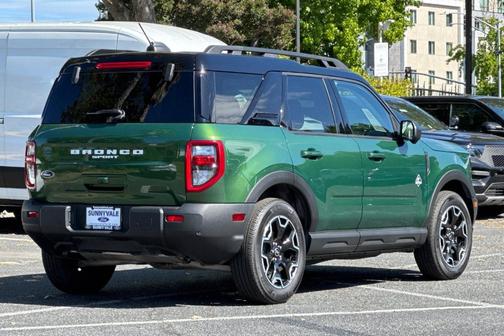 Green Metallic 2025 Ford Bronco Sport Outer Banks