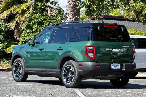 Green Metallic 2025 Ford Bronco Sport Outer Banks