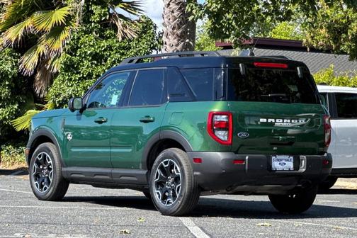 Green Metallic 2025 Ford Bronco Sport Outer Banks