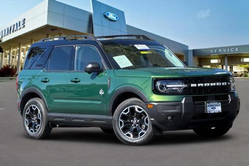 Green Metallic 2025 Ford Bronco Sport Outer Banks