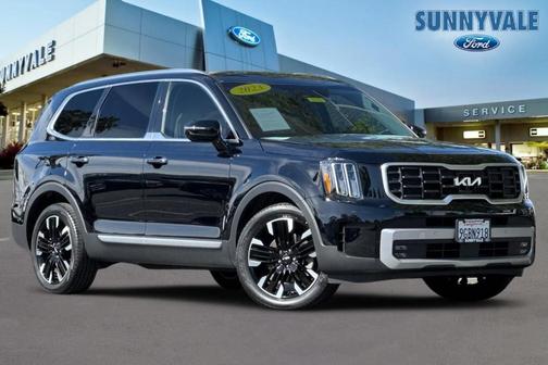 Ebony Black 2023 Kia Telluride SX