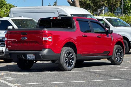 Red Metallic 2022 Ford Maverick Lariat