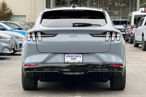 Glacier Gray 2025 Ford Mustang Mach-E GT