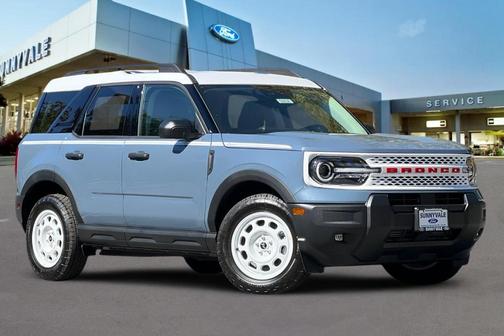 Azure Gray Metallic 2025 Ford Bronco Sport Heritage