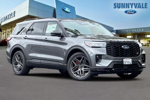 Gray Metallic 2026 Ford Explorer ST