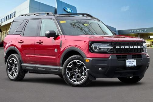 Ruby Red Metallic 2025 Ford Bronco Sport Outer Banks