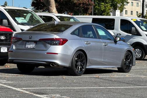 Morning Mist Metallic 2022 Honda Civic Sport