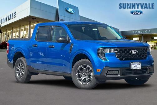 Blue 2026 Ford Maverick XLT