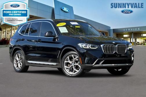 Jet Black 2022 BMW X3 sDrive30i