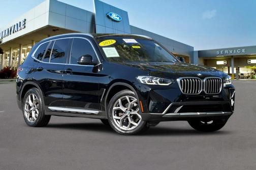 Jet Black 2022 BMW X3 sDrive30i