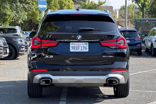 Jet Black 2022 BMW X3 sDrive30i