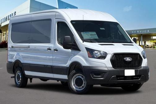 Oxford White 2026 Ford Transit-250 148 WB Medium Roof Cargo