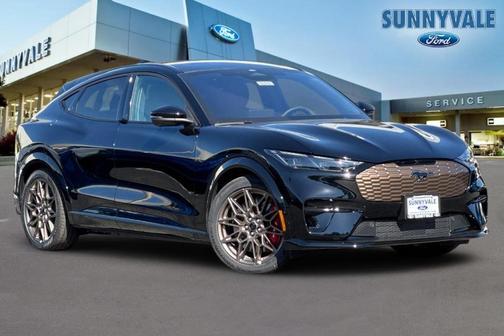 Shadow Black 2025 Ford Mustang Mach-E GT