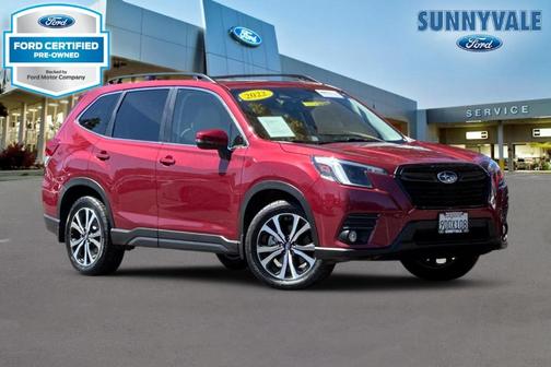 Crimson Red Pearl 2022 Subaru Forester Limited