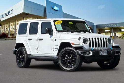 Bright White Clearcoat 2022 Jeep Wrangler Unlimited 4xe Sahara