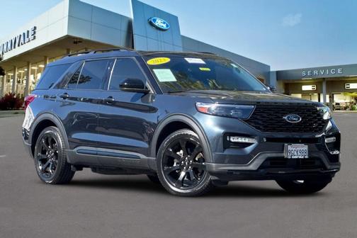 Blue Metallic 2023 Ford Explorer ST-Line