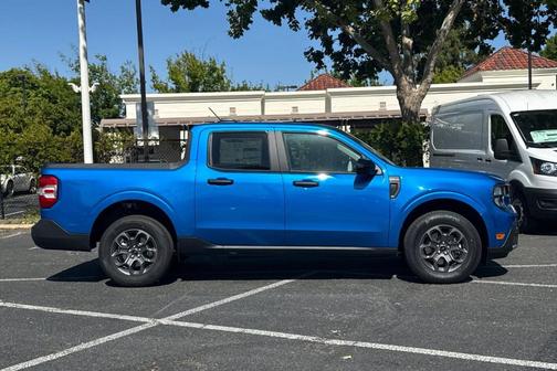 Blue 2026 Ford Maverick XLT