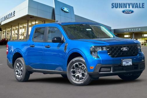 Blue 2026 Ford Maverick XLT