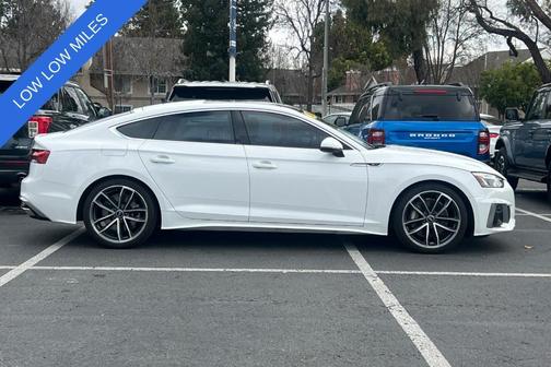 Ibis White 2023 Audi A5 45 S line Premium Plus