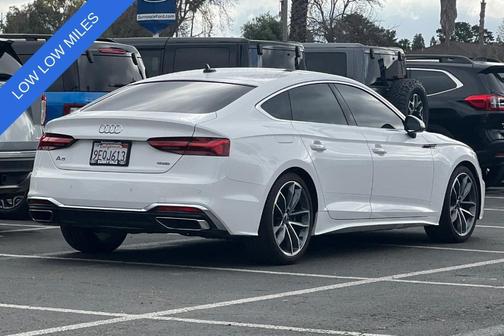 Ibis White 2023 Audi A5 45 S line Premium Plus