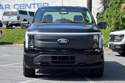 Agate Black 2025 Ford F-150 Lightning Flash