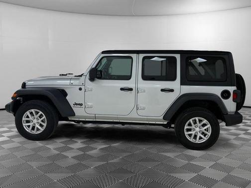 Silver 2023 Jeep Wrangler Sport