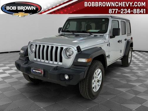Silver 2023 Jeep Wrangler Sport