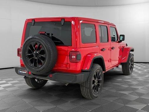 Firecracker Red Clearcoat 2025 Jeep Wrangler 4xe Sahara