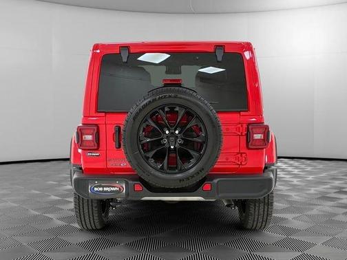 Firecracker Red Clearcoat 2025 Jeep Wrangler 4xe Sahara