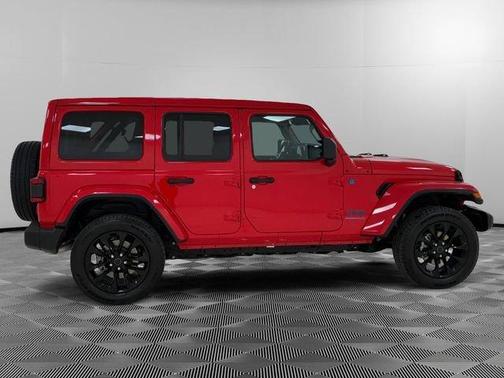 Firecracker Red Clearcoat 2025 Jeep Wrangler 4xe Sahara