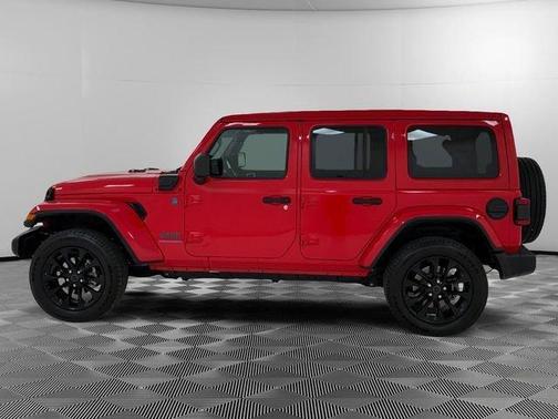 Firecracker Red Clearcoat 2025 Jeep Wrangler 4xe Sahara