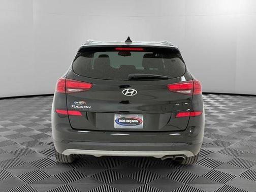 Black 2021 Hyundai TUCSON SEL