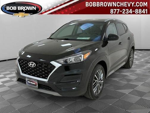 Black 2021 Hyundai TUCSON SEL