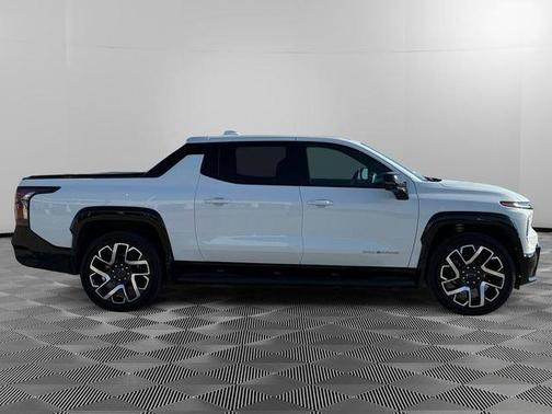 White 2025 Chevrolet Silverado EV RST