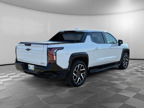 White 2025 Chevrolet Silverado EV RST