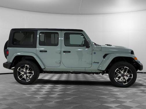 Gray 2024 Jeep Wrangler 4xe Sport