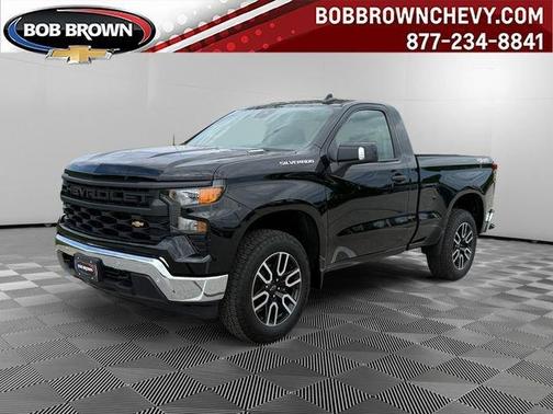 Black 2026 Chevrolet Silverado 1500 WT