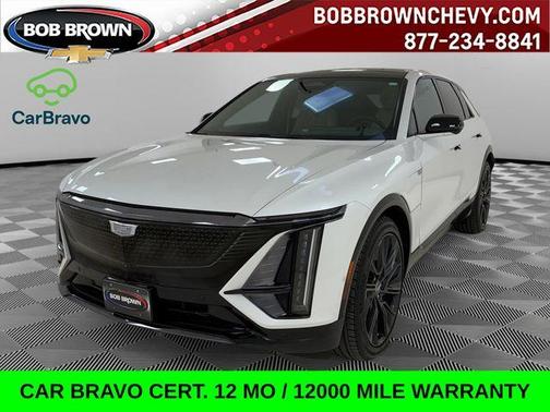 White 2025 Cadillac LYRIQ Sport