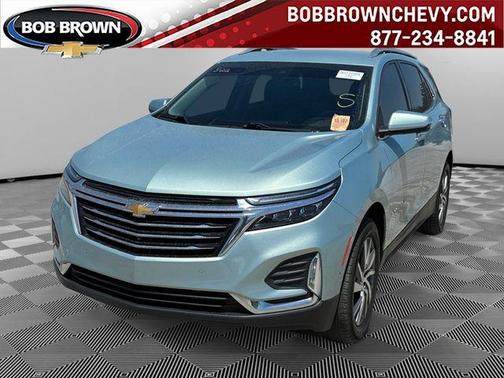 Blue 2022 Chevrolet Equinox Premier
