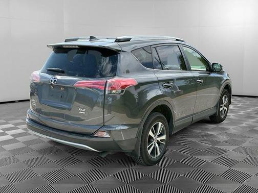 Gray 2018 Toyota RAV4 XLE