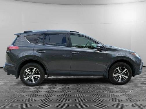 Gray 2018 Toyota RAV4 XLE