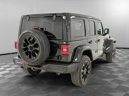 Black 2025 Jeep Wrangler 4xe Sahara