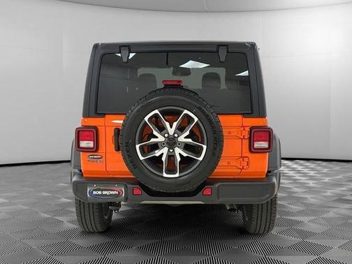 Orange 2025 Jeep Wrangler 4xe Sport