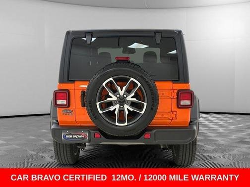 Orange 2025 Jeep Wrangler 4xe Sport