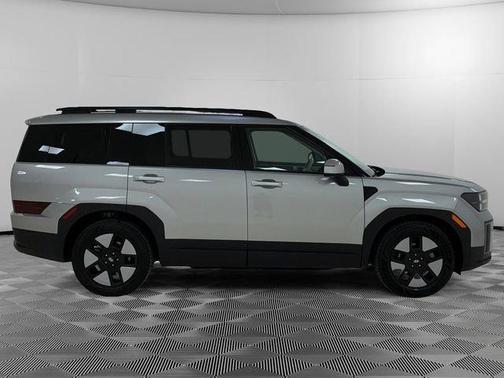 Shimmering Silver 2025 Hyundai SANTA FE HEV SEL