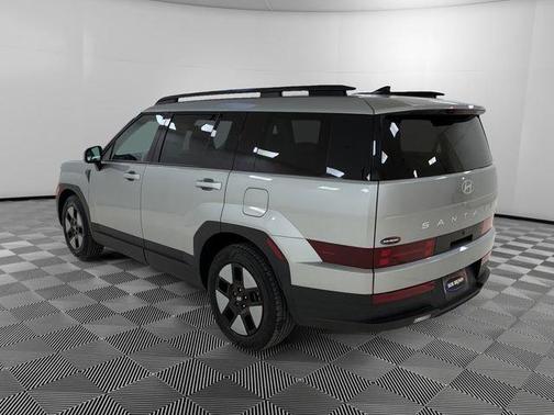 Shimmering Silver 2025 Hyundai SANTA FE HEV SEL