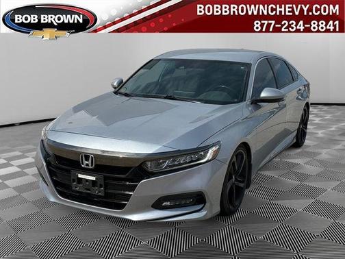 Silver 2018 Honda Accord Sport